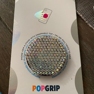 Rhinestone Pop Socket - Etsy