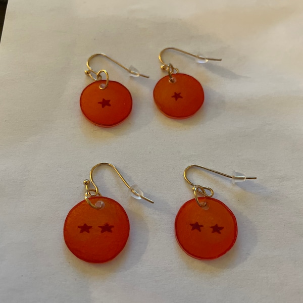 Dragon Ball Z Earrings Etsy