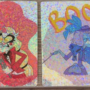 B Grade Hazbin Hotel stickers