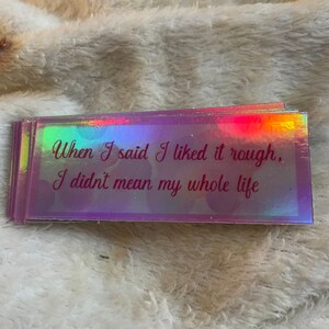 Sassy Holo Sticker