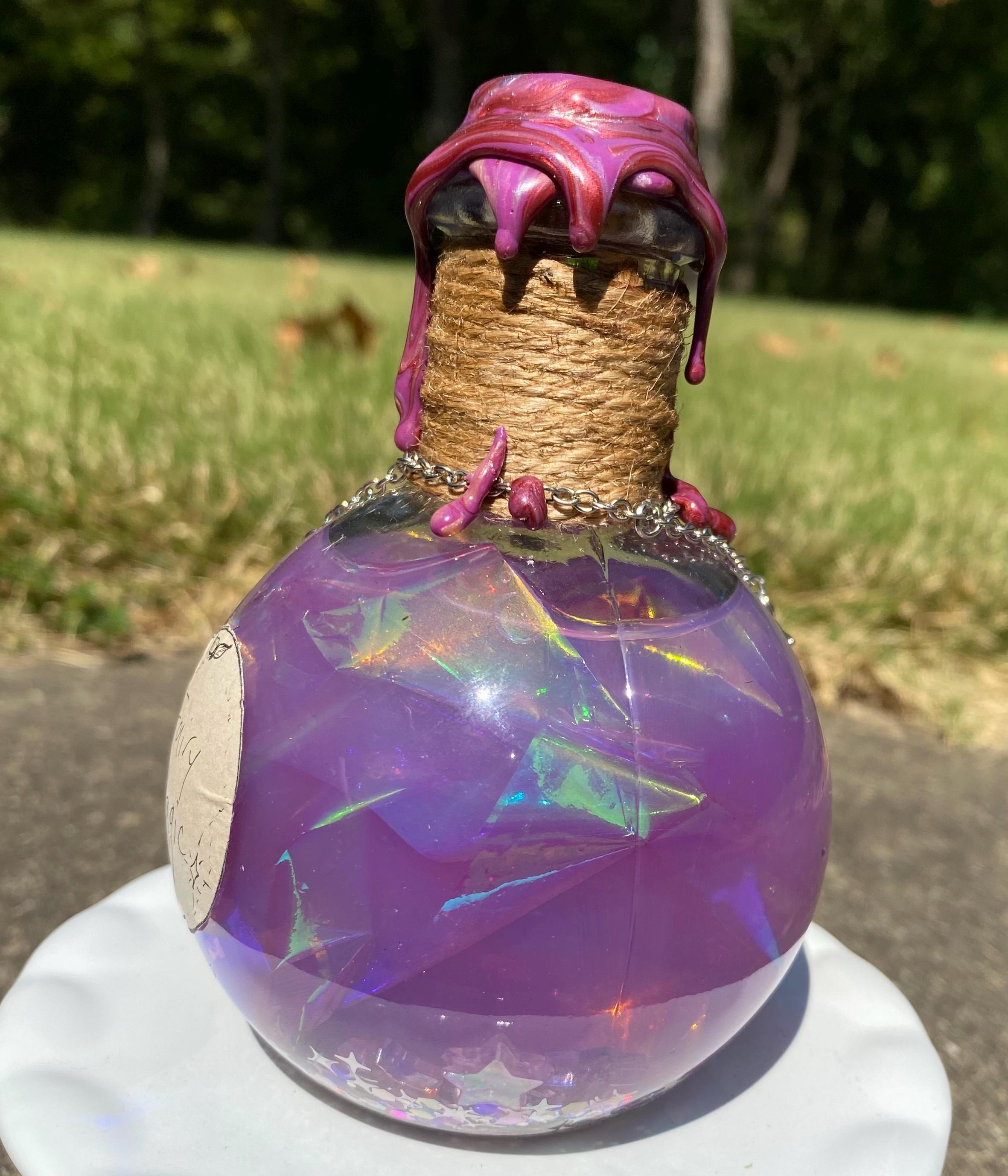 Fairy Magic Potion Bottle - Fantasy Apothecary Bookshelf Decor - Etsy