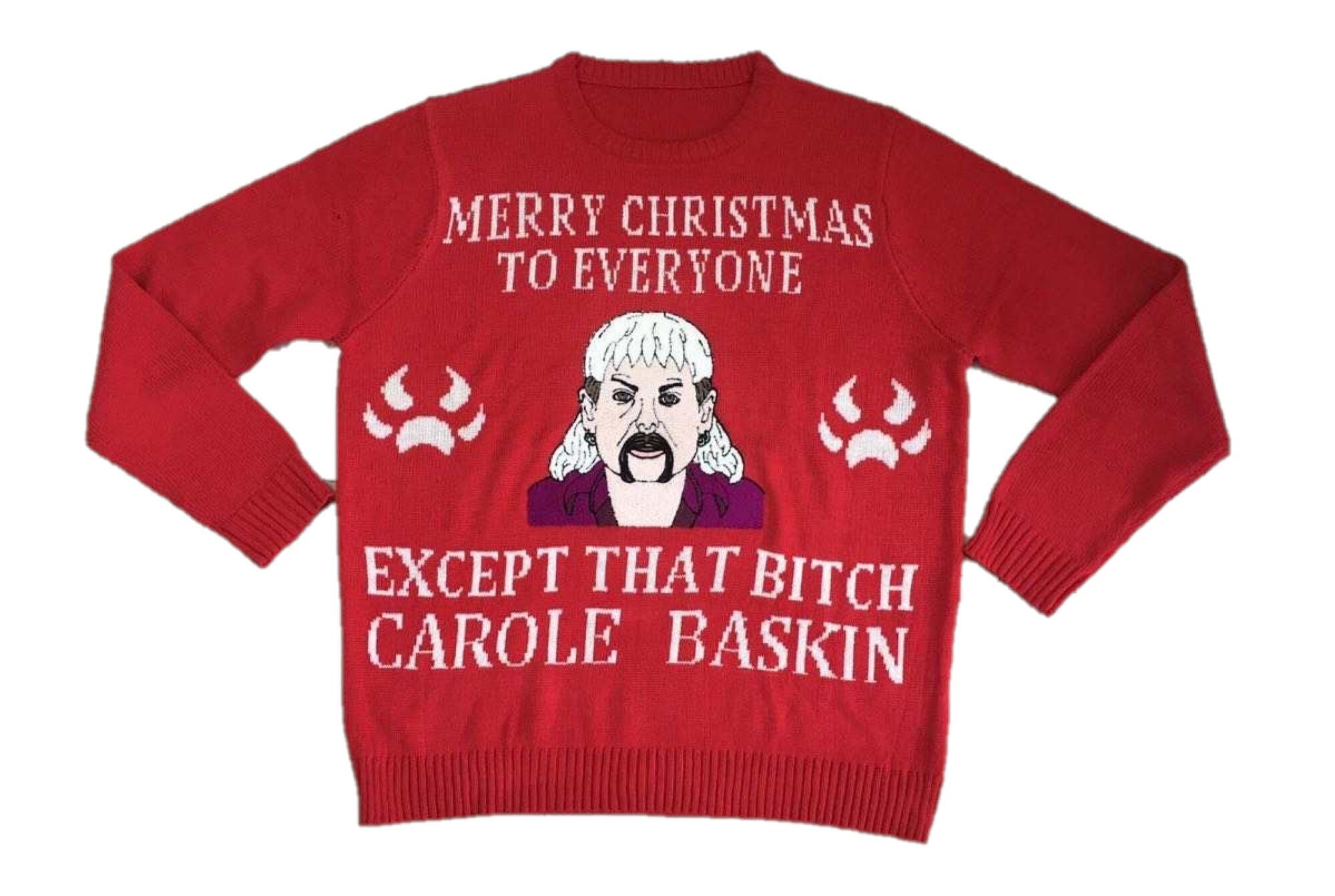 Joe Exotic Ugly Christmas Sweater 2024 www.alhudapk