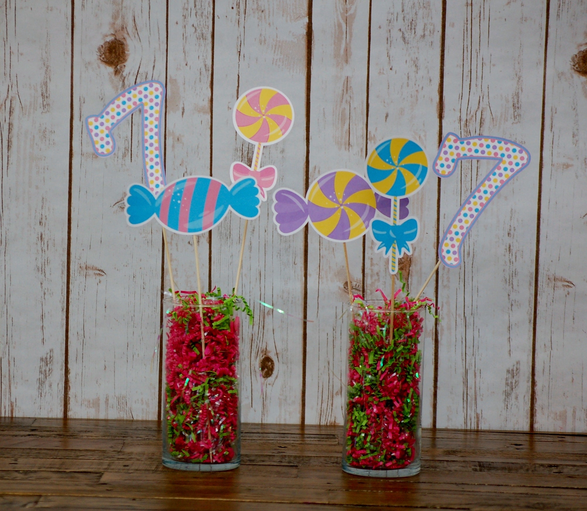 Candy Centerpiece Sticks