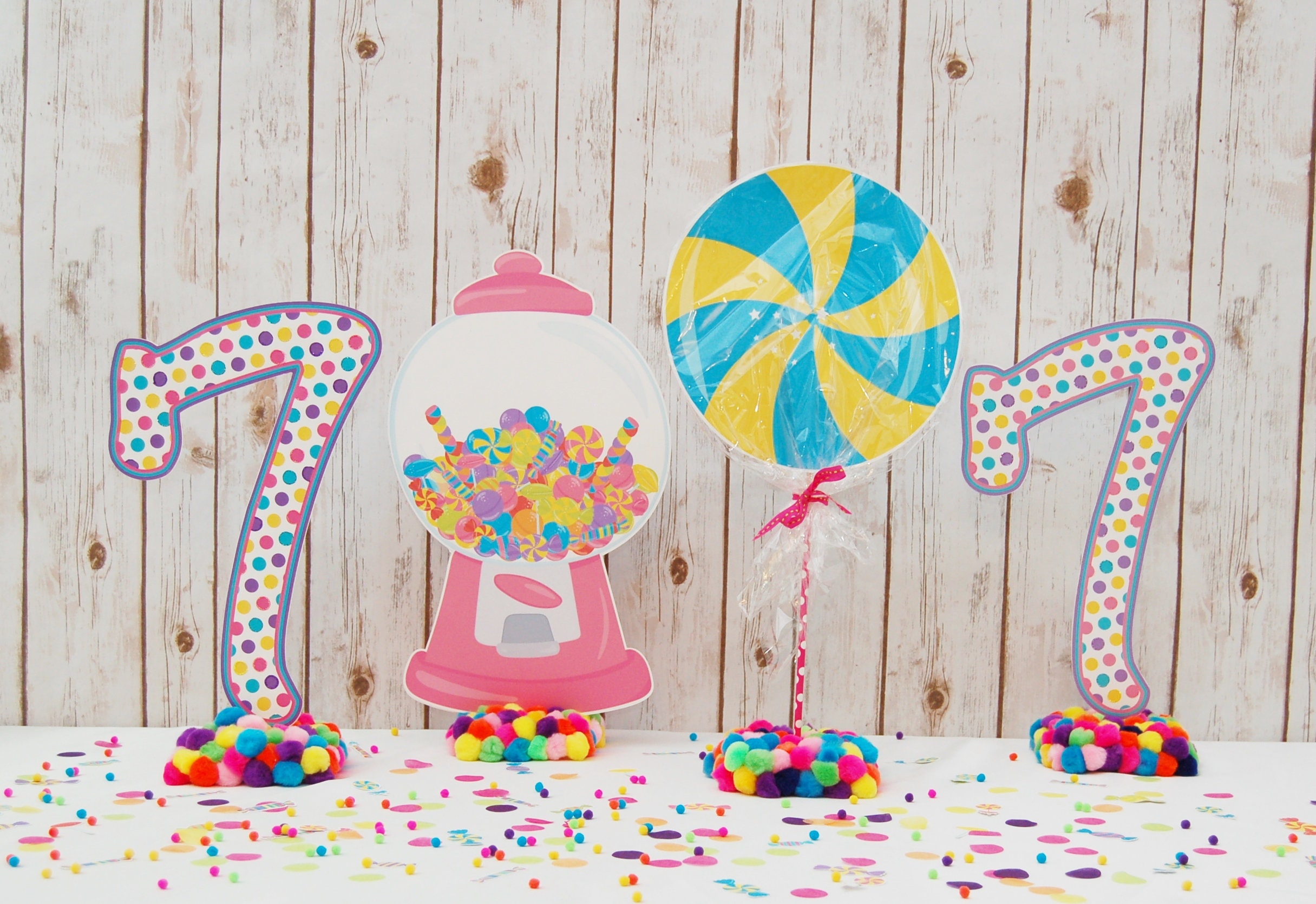 Candy Tabletop Centerpieces