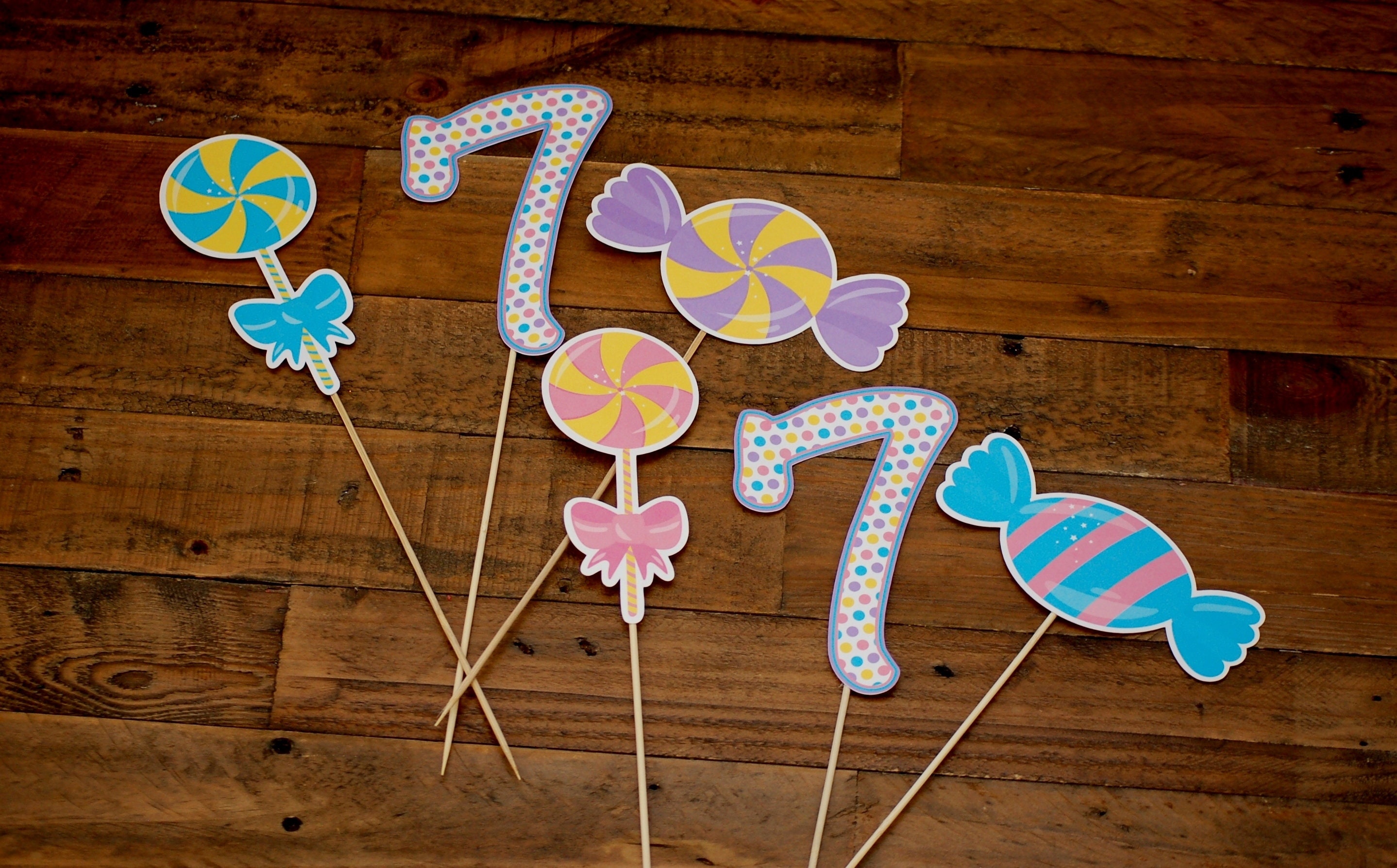 Candy Centerpiece Sticks