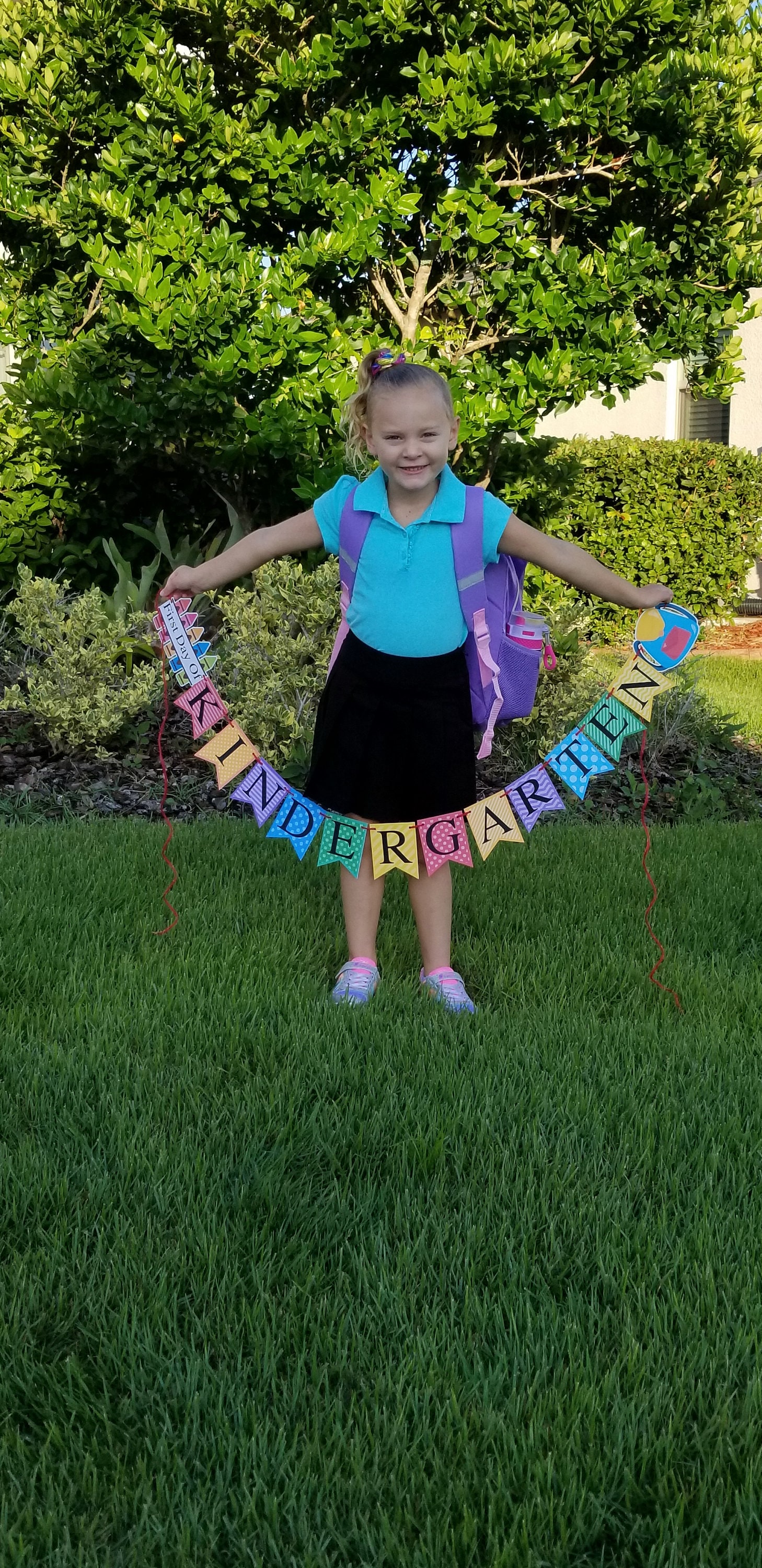First/Last Day of School Banner: Back to School Classroom Photo Banner, School Picture Photographer Prop | Fully Assembled