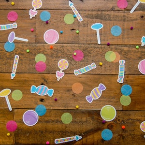 Candy Confetti: Sweet One Party Ideas, Candy Land Birthday Supplies, Two Sweet Theme, Sweet Shoppe