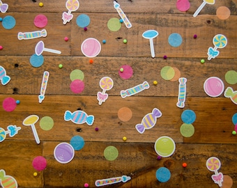 Candy Confetti: Sweet One Party Ideas, Candy Land Birthday Supplies, Two Sweet Theme, Sweet Shoppe