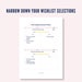 Smart Style Printable Shopping Planner Worksheets - A4, A5, US Letter ...