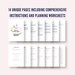 Smart Style Printable Shopping Planner Worksheets - A4, A5, US Letter ...