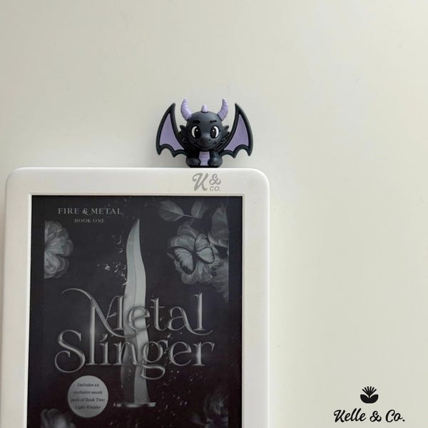 Dragon Kindle Topper - Fantasy Bookish Gift for E-Reader & Romantasy Lovers