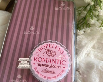 Hopeless romantic MagSafe Kindle Grip | Kindle case Holder | Kindle Accessories | Phone Holder | Ereader accessories | Bookish gifts for her