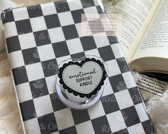 Soporte emocional MagSafe Kindle Grip / Coquette Heart / Soporte Kindle / Accesorios Kindle / Soporte para teléfono / Accesorios para lectores electrónicos / Soporte Kobo