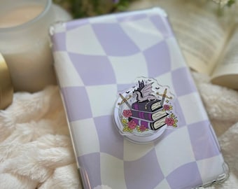 Kindle Grip holder | book dragon fantasy reader gift | Kindle Grip | Kindle Holder | Kindle Accessories | Ereader accessories | gift for her