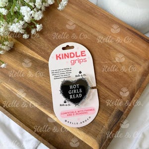 Hot girls read Magsafe Kindle Grip,Bookish Merch, Kindle Accessory, Phone Grip, Bookish Accessory, Bookworm Gift, Dark Romance, gift for her image 4