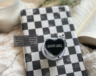 Good Girl Magsafe Kindle Grip, Kobo Grips, Smut Bookish Merch, Kindle Accessory, Phone Grip, Bookish Accessory, Bookworm Gift, Dark Romance