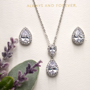 Bridesmaid jewelry set, Bridal jewelry, Bridal jewelry set, bridesmaid jewelry, Maid of Honor Gift, wedding jewelry