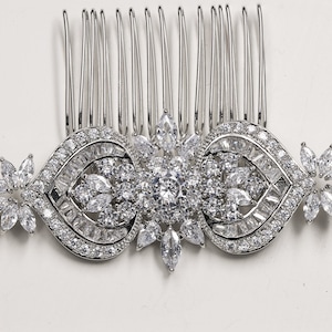 Crystal bridal hair comb,Silver Bridal Hair Comb, Rose Gold Wedding Hair Comb, rhinestone Hair Comb, Bridal Hair Piece, Wedding Hair Piece