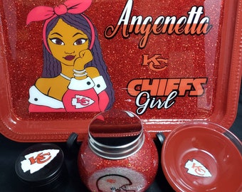 KC Custom Tray set with grinder