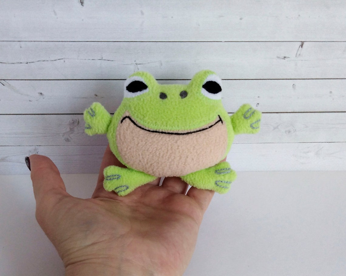 Frog Plush Cute Plushies Baby Toys Newborn Gift Safari | Etsy