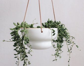 Hanging Planter, Ceramic succulent planter, Plant hanger, Wall planter, Plant pot, Succulent pot, Indoor planter, Wall hanging planter