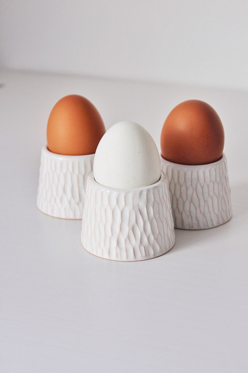 Ceramic Egg Cup Pottery Egg Cups Unique Ceramic Egg Holder Etsy