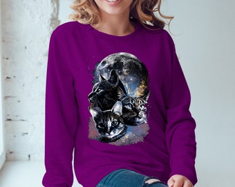 galaxy cat sweater