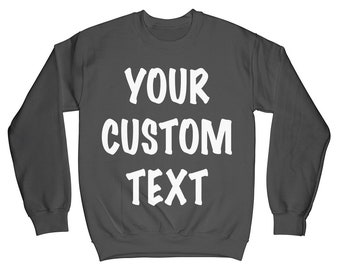 personalized crewneck sweatshirts