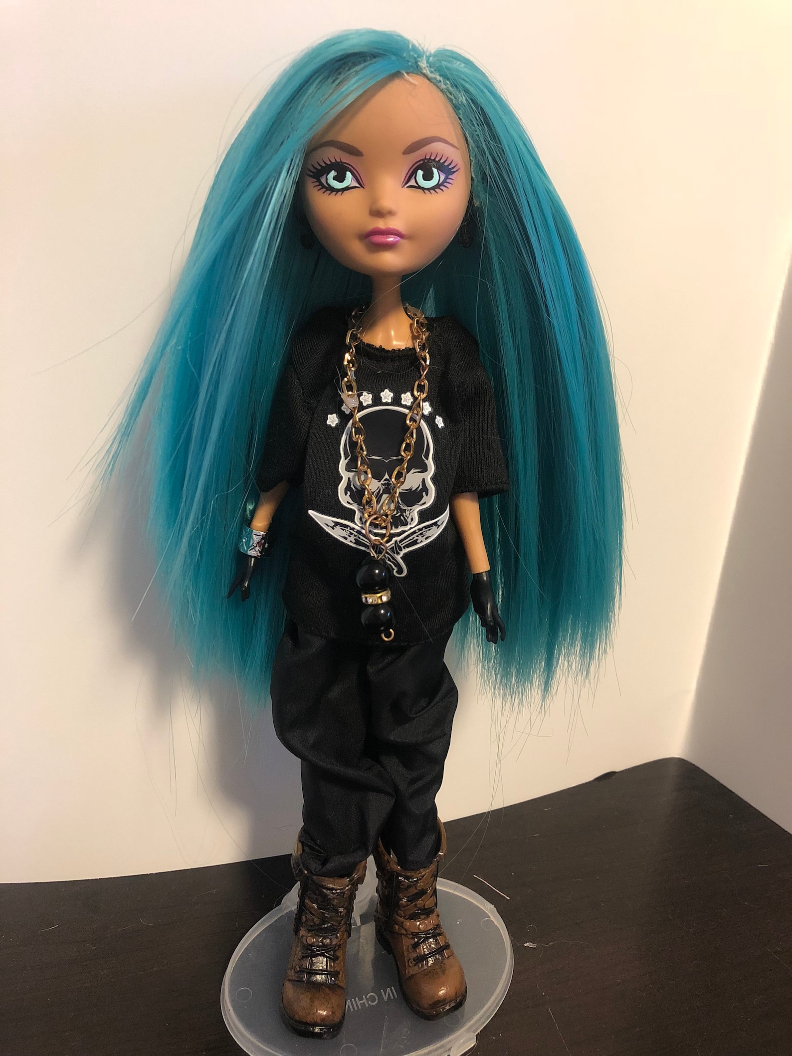 Custom Billie Eilish Inspired Ever After High Doll OOAK | Etsy