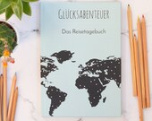 Happiness Adventure The Travel Diary A5 Hardcover