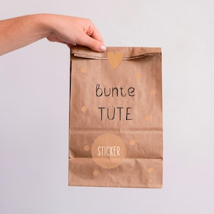 Bunte Tüte Sticker glossy und matt · B-Ware Wundertüte Überraschungstüte Oopsie Tüte Aufkleber Set Sticker
