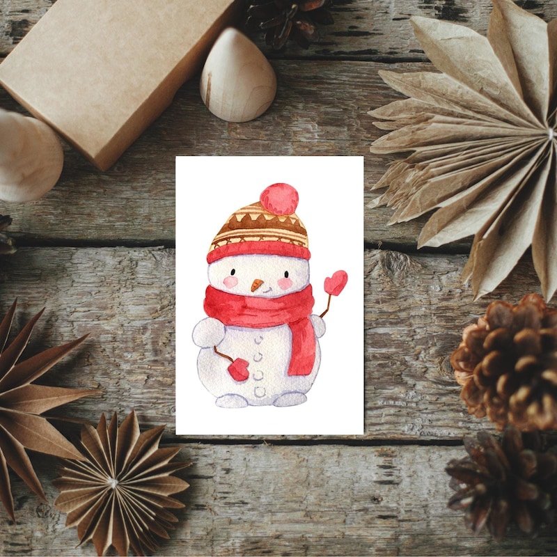 Mini weihnachtskarten Etsy.de