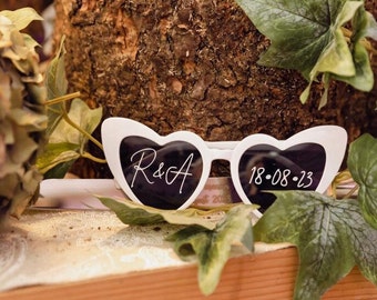 Personalised Sunglasses for Weddings and Hen Parties