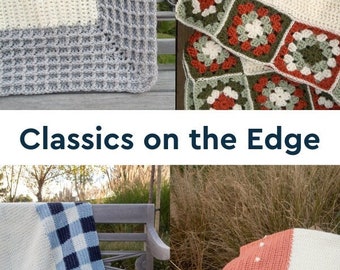 4 Easy crochet blanket pattern for crochet edge baby blanket to king, classic crochet blanket pattern easy, crochet blanket border pattern