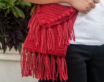 Eenvoudig haakpatroon voor een crossbodytas voor dames, boho haakpatroon voor beginners, haakpatroon voor een crossbodytas in PDF-formaat