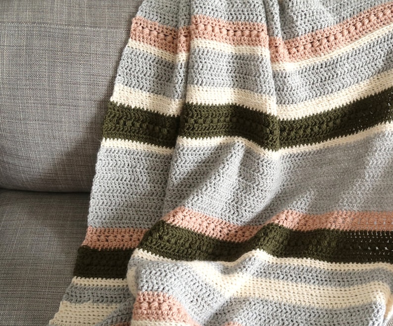Crochet Blanket Pattern Cozy Blanket Crochet Pattern Etsy UK