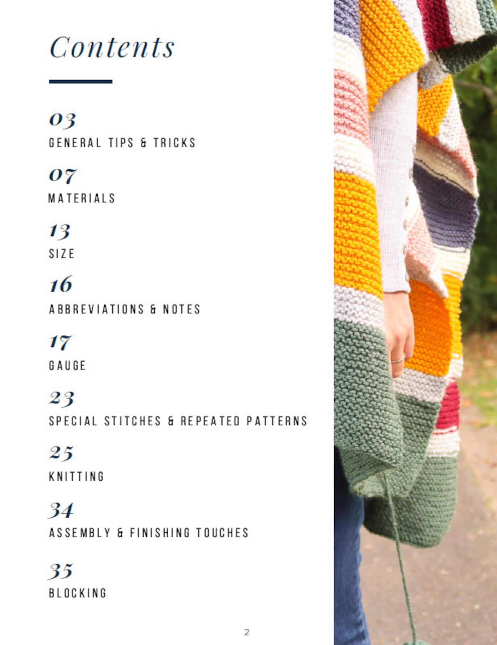 How to Read Knitting Patterns Ebook Learn to Read Knitting Etsy