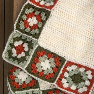 4 Easy crochet blanket pattern for crochet edge baby blanket to king, classic crochet blanket pattern easy, crochet blanket border pattern image 9