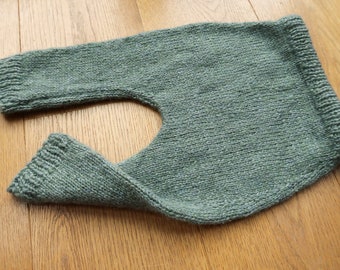 Knit Baby Pants Pattern, Baby pants knitting pattern, baby knitwear, worsted weight knitting pattern, 3 to 24 months