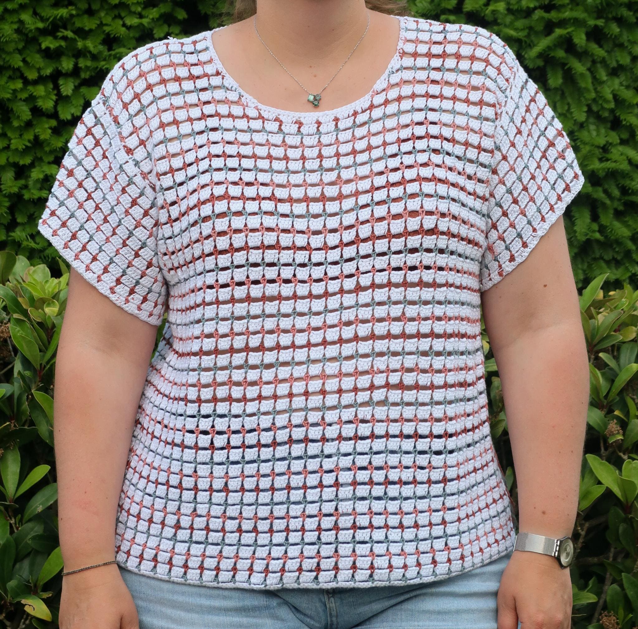 40 Plus Size Crochet Patterns for Stylish, Comfortable Wearables 30 Sunlit Tiles Easy Crochet Tank Top Pattern for Women