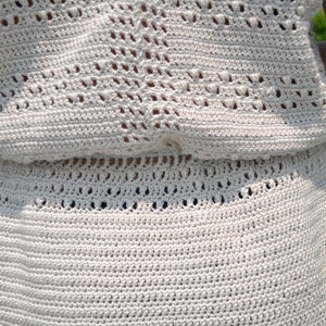 Easy crochet dress pattern photo tutorial, crochet lace dress boho crochet pattern PDF, crochet party dress crochet pattern for women image 10