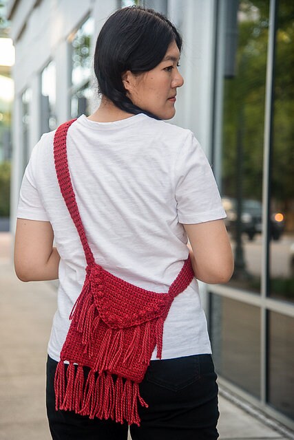 Easy Crochet Crossbody Bag Pattern for Women, Boho Crochet Bag Pattern ...