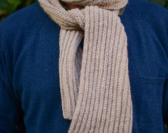 Easy Scarf Crochet Pattern, Crochet Scarf Pattern with Video, Men Scarf Crochet Pattern, Men Crochet Pattern, Crochet Mens Scarf Pattern