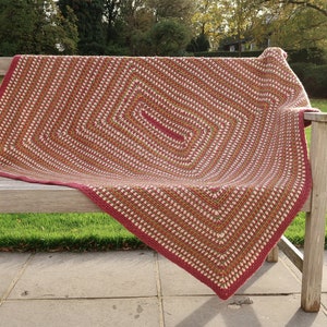 crochet blanket pattern easy, modern blanket crochet pattern, striped blanket throw pattern, crochet blanket throw, throw blanket pattern