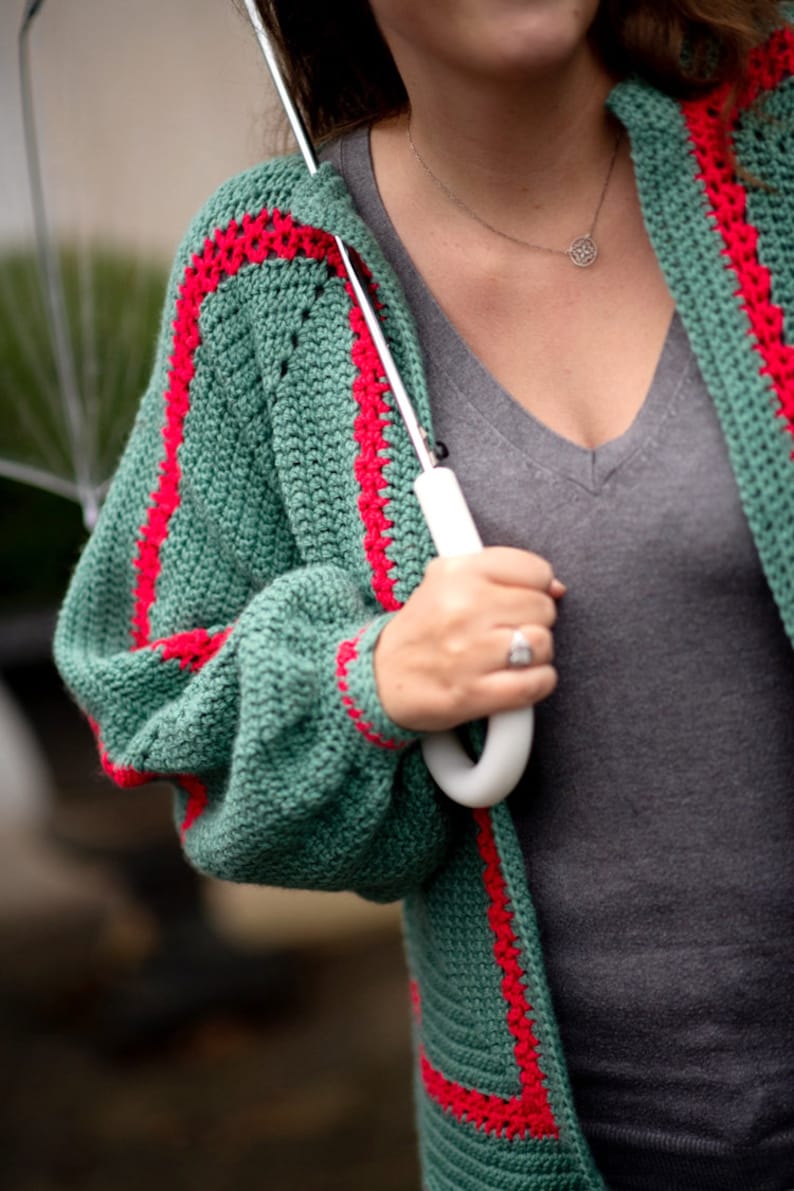 Mathilda's Easy Crochet Cardigan Pattern Cardigan Crochet | Etsy