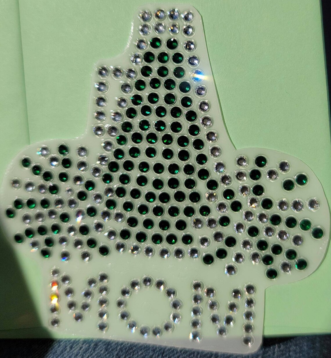 Rhinestone Car Decals Cheer Pom Poms custom colors Etsy