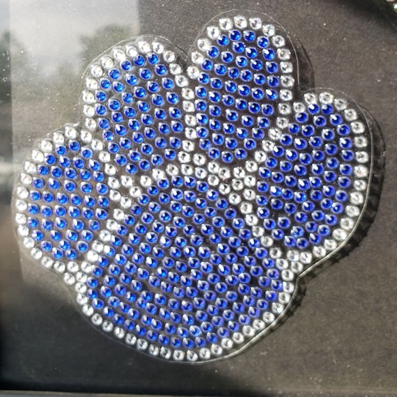 Cheap Paw Print Stickers, Crystal Car Decoration Stickers Bling Rhinestone  Paw Decals, Dog Paw Print Car St