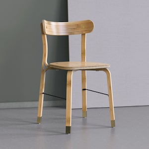 Bamboo Chair Bohemian Minimal Handmade Strong, Sleek Coffee and Dining Chair for Adults Living Room Bar Chair Bedroom Office MIANZI MOCHA