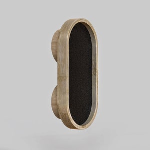 Handgefertigtes ovales Tablett-Klein Schreibtischablage aus Bambus für Schmuck Geschenk Schreibtisch Zubehör Geschirr für das Wohndekor Servierplatte Waschtisch Tablett Bild 5