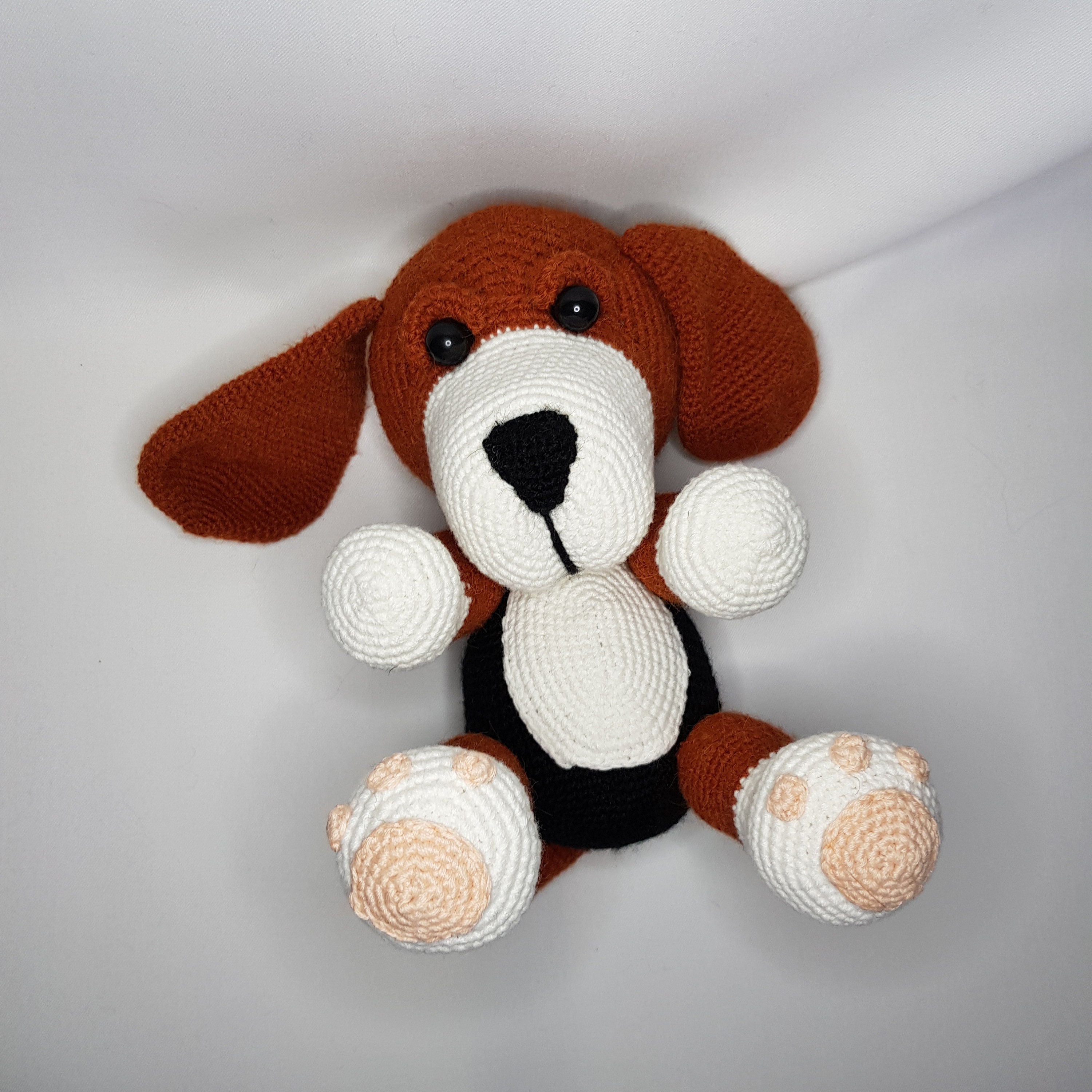 Amigurumi crochet beagle dog toy | Etsy